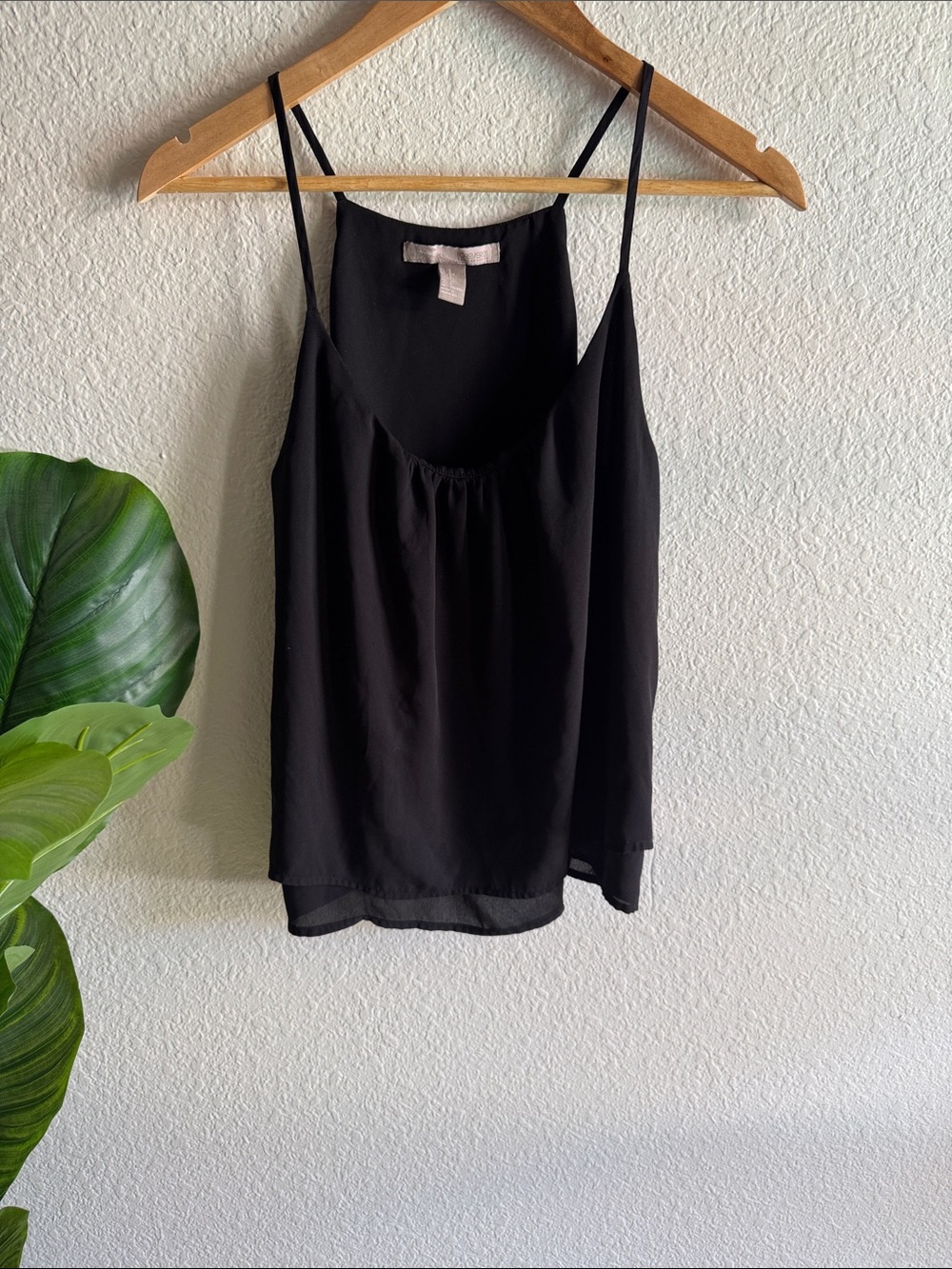 Forever 21 Black Spaghetti Strap Camisole